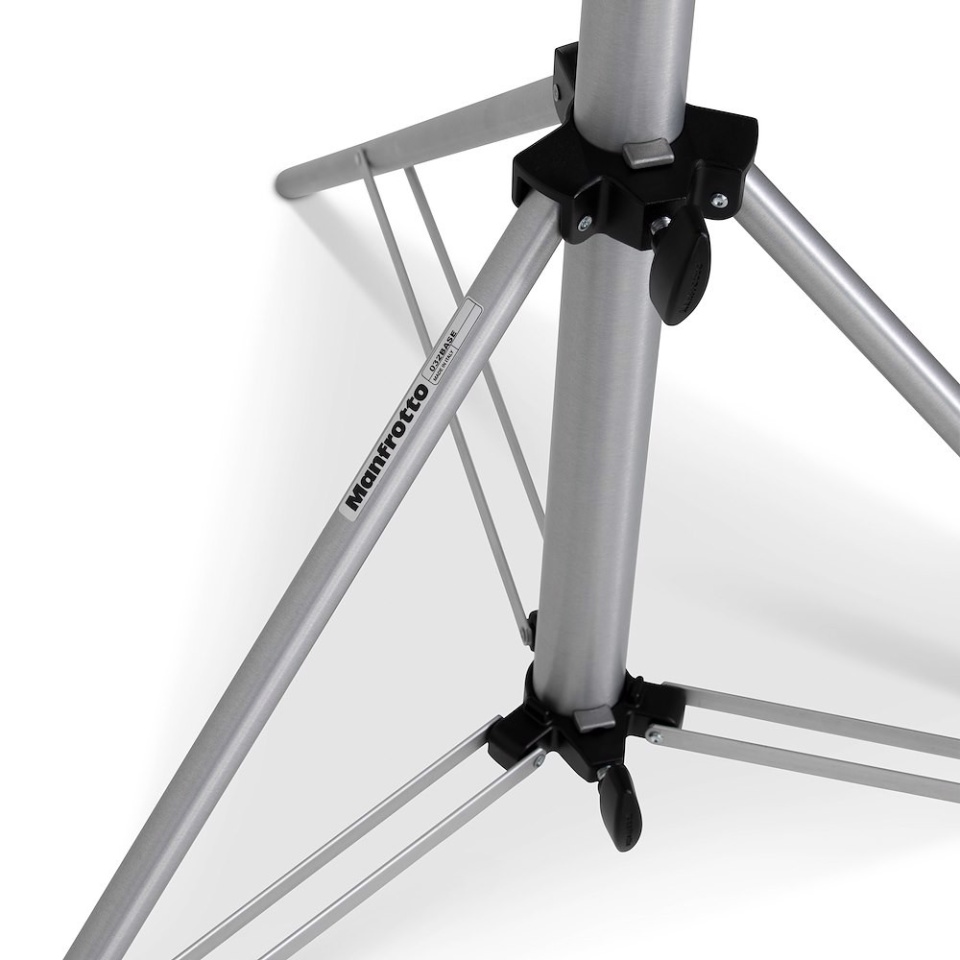 Manfrotto 032BASE Stativbasis Silber für Autopole 9